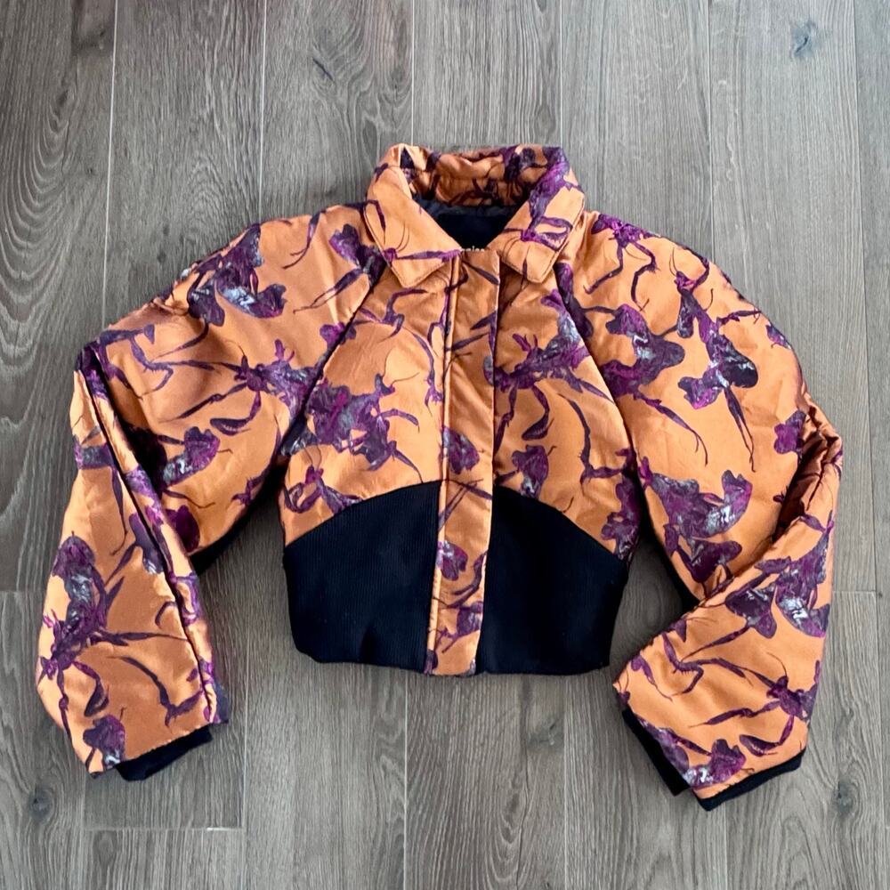 Desigual Maitrepierre short bomber jacket Women Small ASO Rocio Elite Ana Bokesa